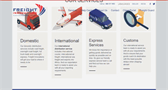 Desktop Screenshot of freight-innovations.co.za